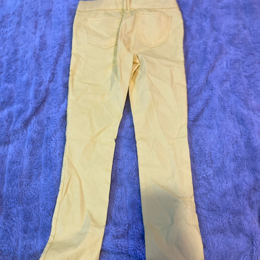 Neon byrllow bright jeans